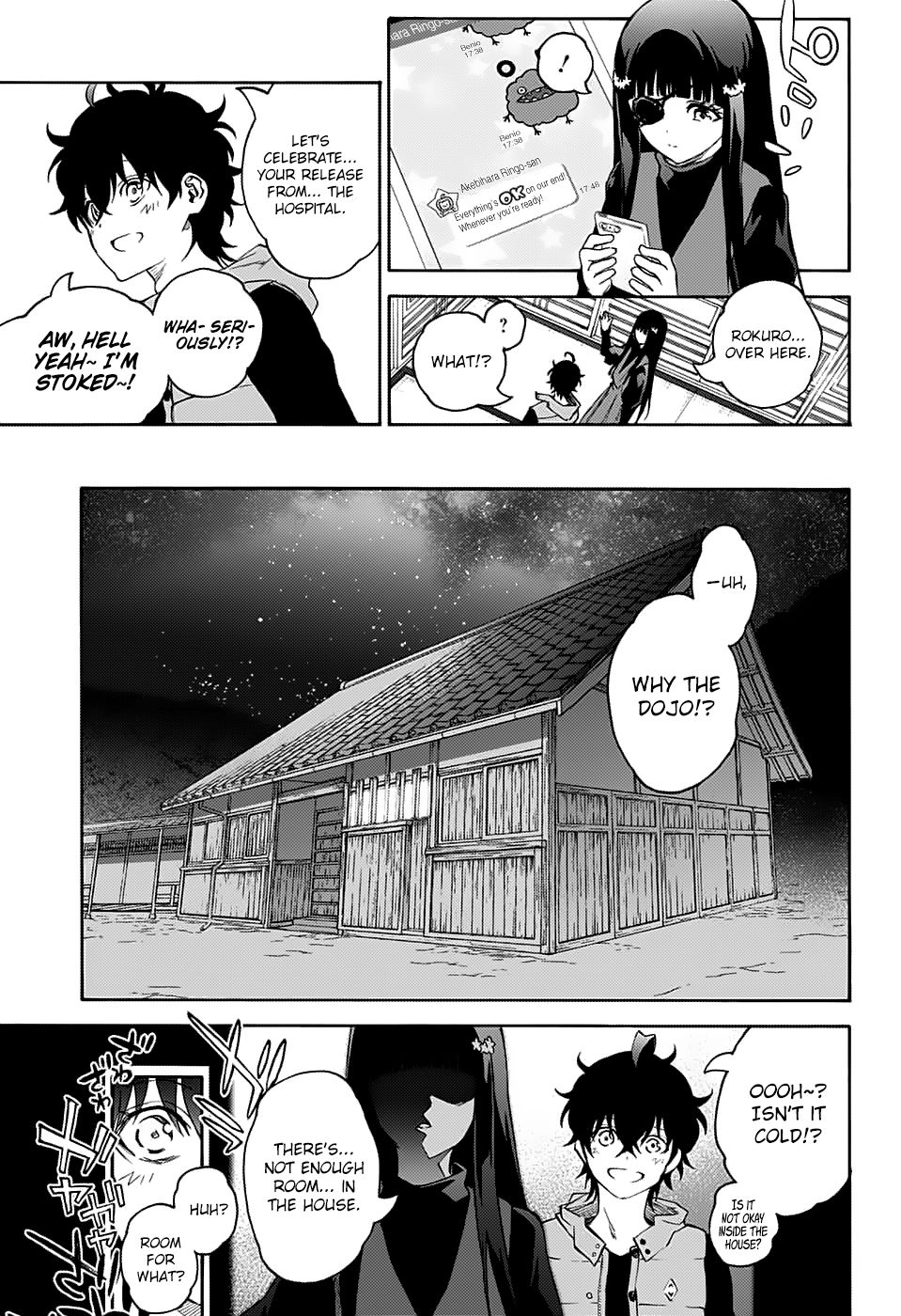 Sousei no Onmyouji Chapter 75 page 36 - Chapter 75: A Trail of Blood