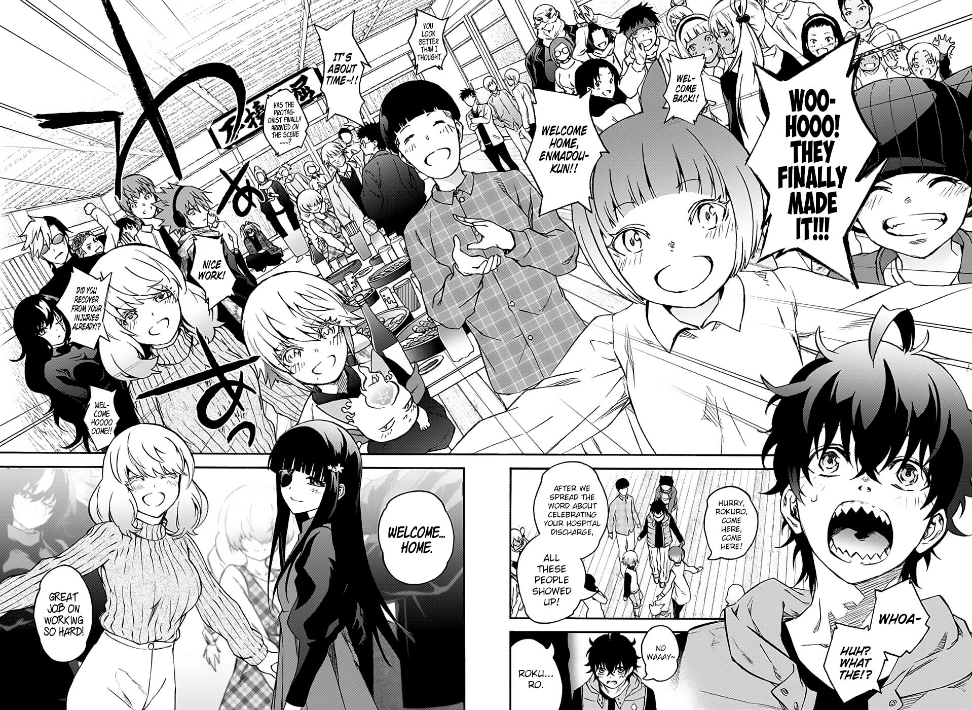 Sousei no Onmyouji Chapter 75 page 37 - Chapter 75: A Trail of Blood