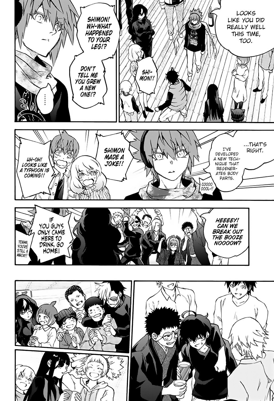 Sousei no Onmyouji Chapter 75 page 38 - Chapter 75: A Trail of Blood