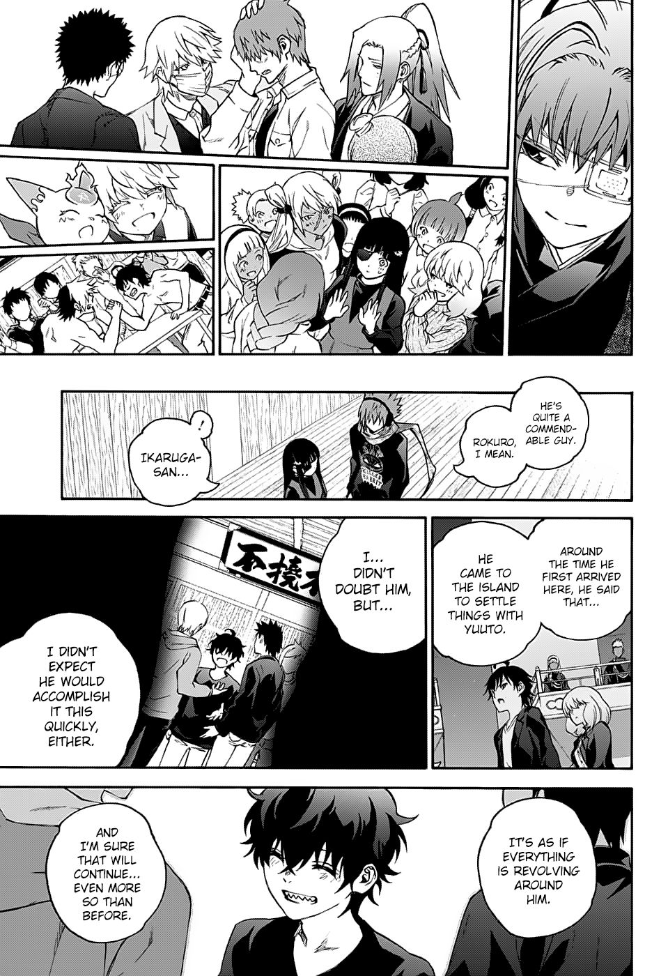 Sousei no Onmyouji Chapter 75 page 39 - Chapter 75: A Trail of Blood