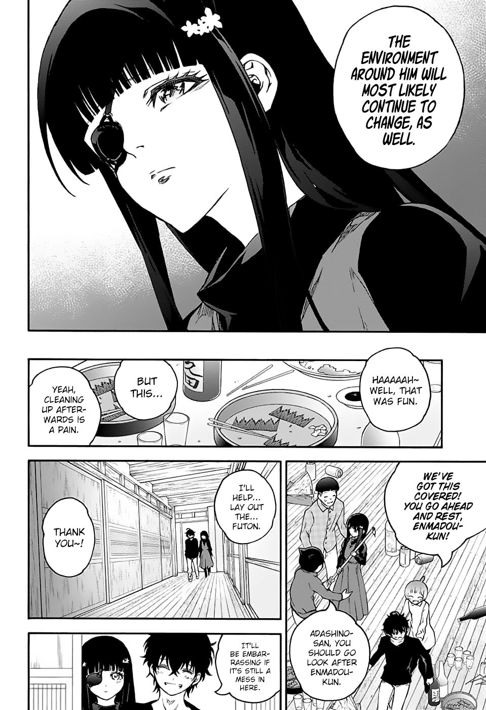 Sousei no Onmyouji Chapter 75 page 40 - Chapter 75: A Trail of Blood