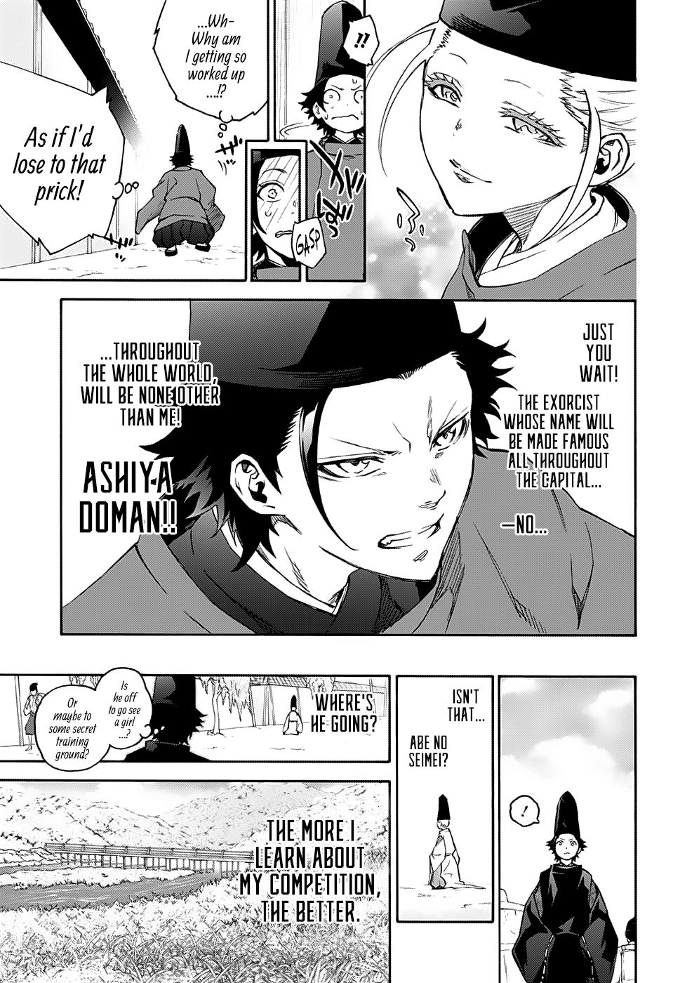 Sousei no Onmyouji Chapter 76.5 page 10 - Chapter 76.5: Special Story: ~Shooting Star~
