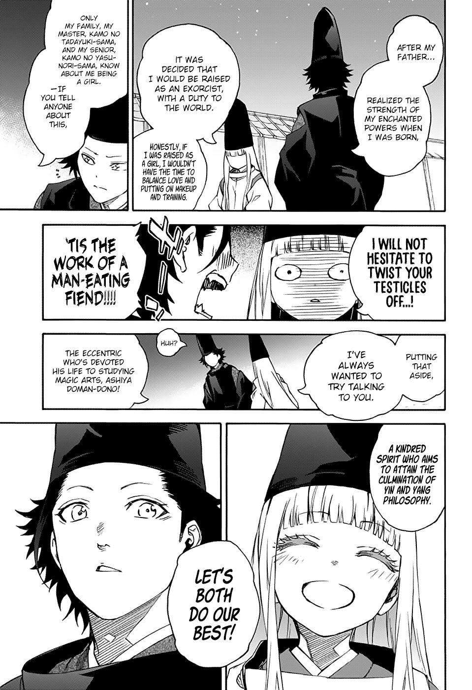 Sousei no Onmyouji Chapter 76.5 page 19 - Chapter 76.5: Special Story: ~Shooting Star~