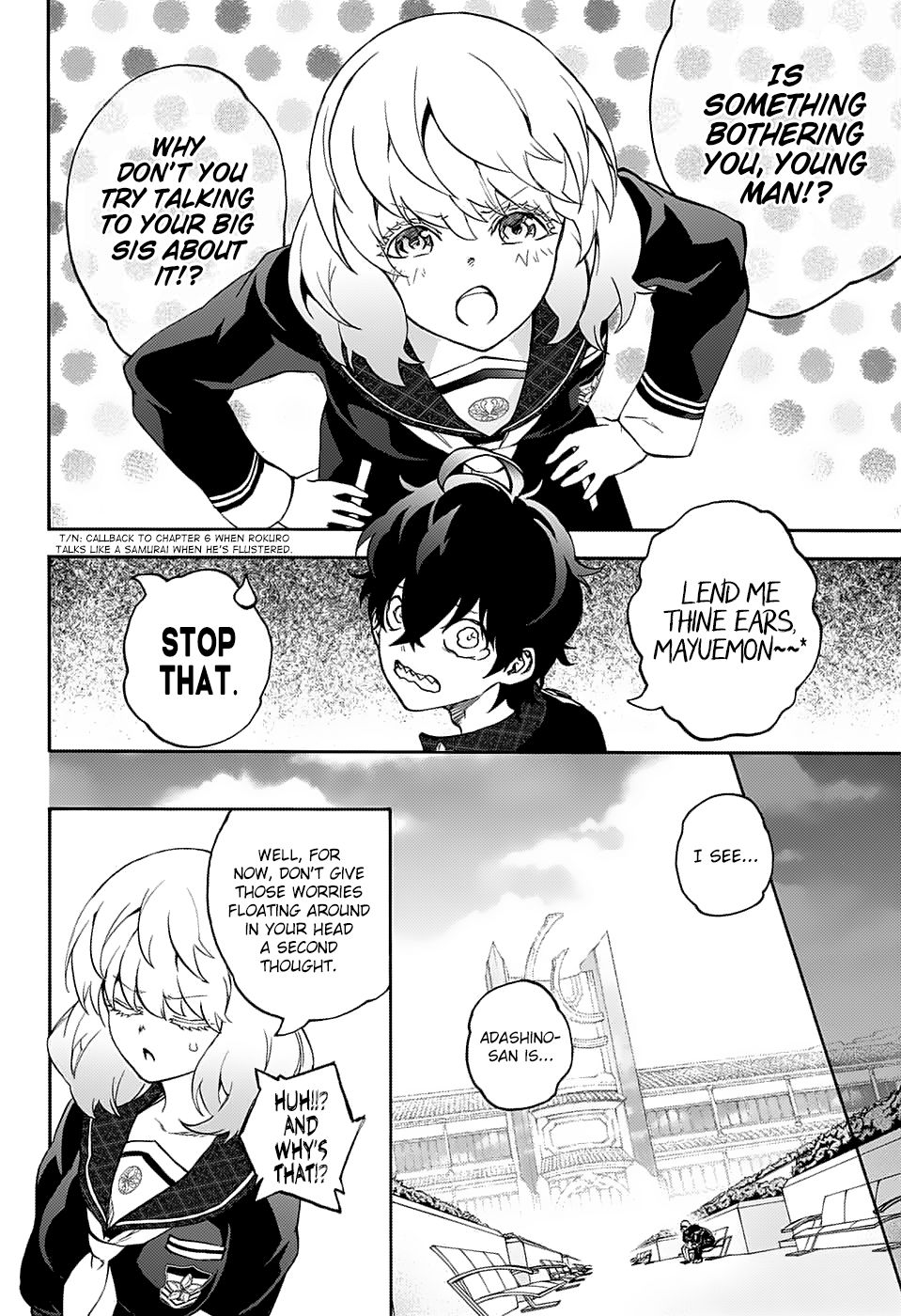 Sousei no Onmyouji Chapter 76 page 12 - Chapter 76: Just Like Always, Forevermore