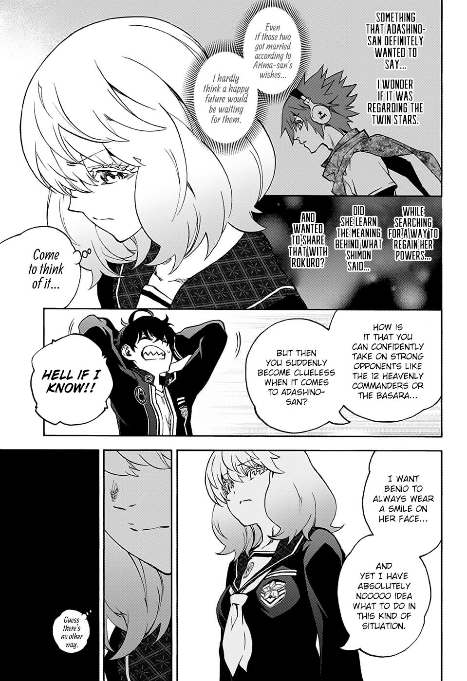 Sousei no Onmyouji Chapter 76 page 13 - Chapter 76: Just Like Always, Forevermore