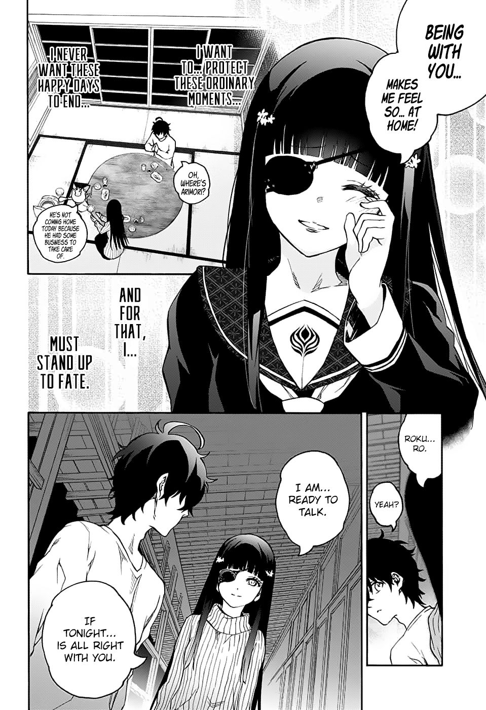 Sousei no Onmyouji Chapter 76 page 22 - Chapter 76: Just Like Always, Forevermore