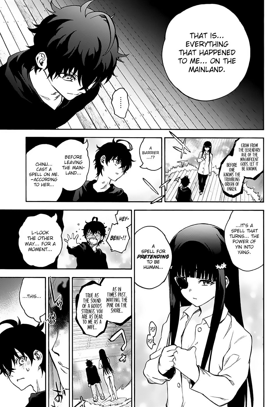 Sousei no Onmyouji Chapter 76 page 27 - Chapter 76: Just Like Always, Forevermore