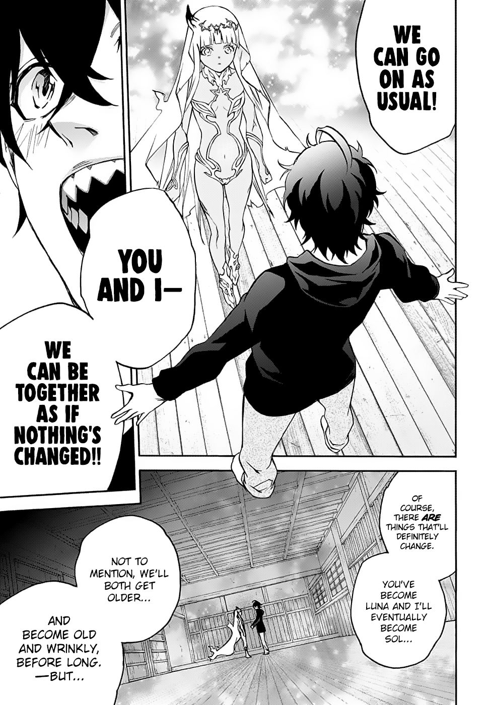 Sousei no Onmyouji Chapter 76 page 33 - Chapter 76: Just Like Always, Forevermore