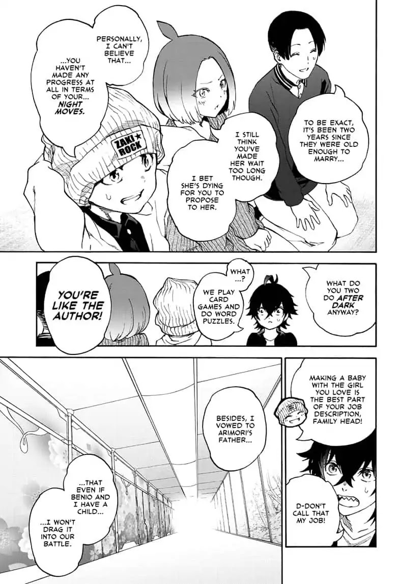 Sousei no Onmyouji Chapter 77 page 23 - Chapter 77: The Grown-Up Twin Stars