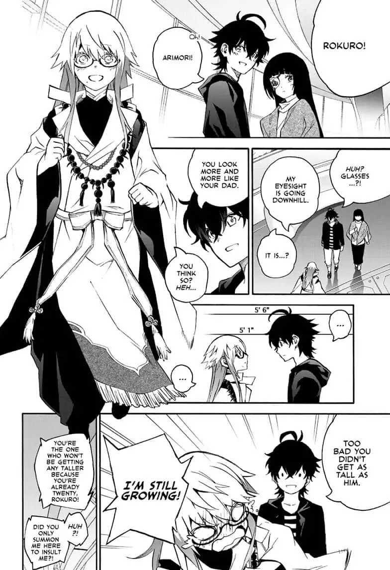 Sousei no Onmyouji Chapter 77 page 28 - Chapter 77: The Grown-Up Twin Stars
