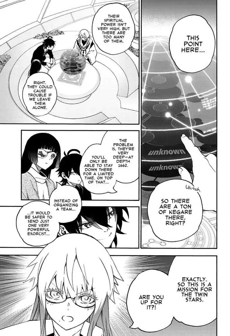 Sousei no Onmyouji Chapter 77 page 29 - Chapter 77: The Grown-Up Twin Stars