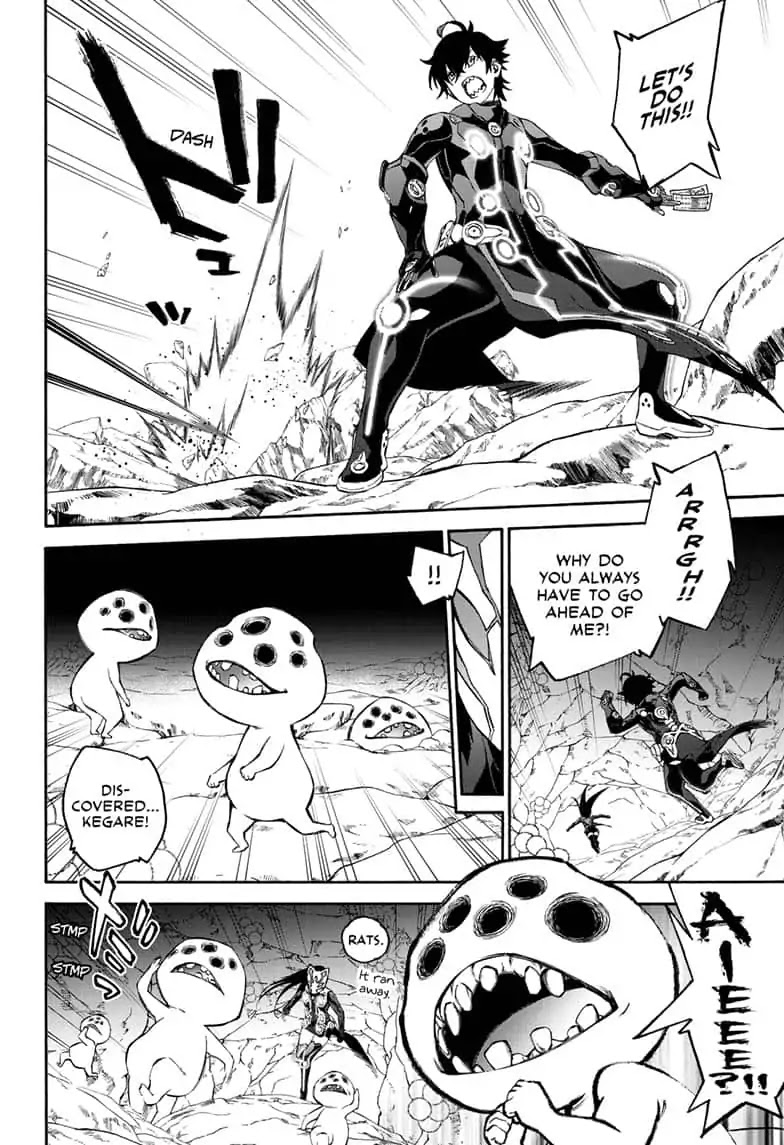 Sousei no Onmyouji Chapter 77 page 36 - Chapter 77: The Grown-Up Twin Stars