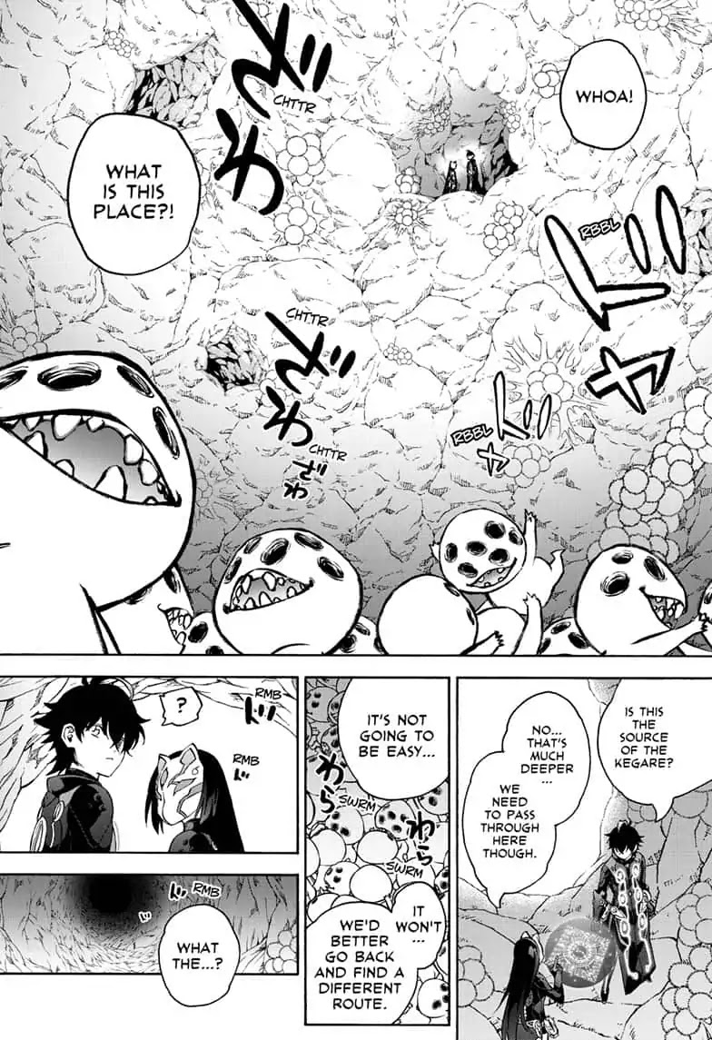 Sousei no Onmyouji Chapter 77 page 38 - Chapter 77: The Grown-Up Twin Stars