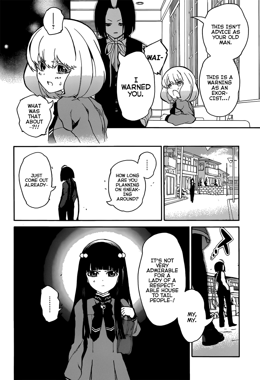 Sousei no Onmyouji Chapter 8 page 22 - Chapter 8: Glimpse of Evil