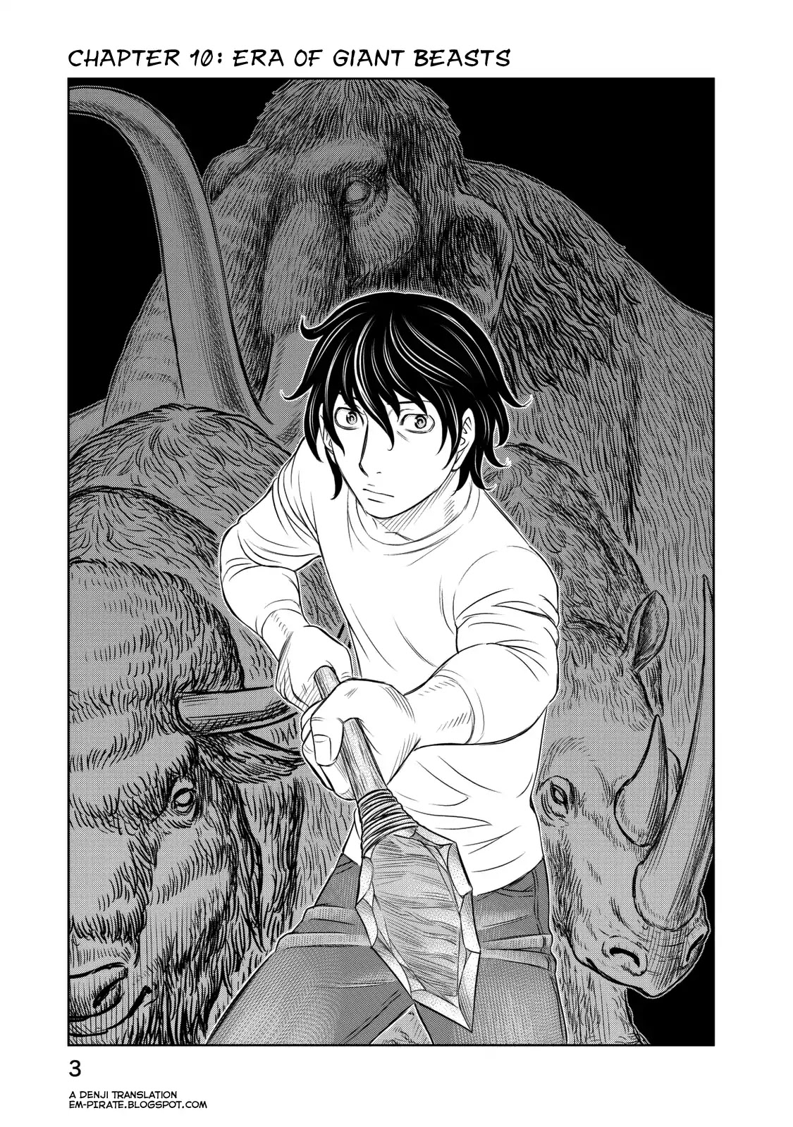 Sousei no Taiga Chapter 10 page 5 - Chapter 10: Era of Giant Beasts