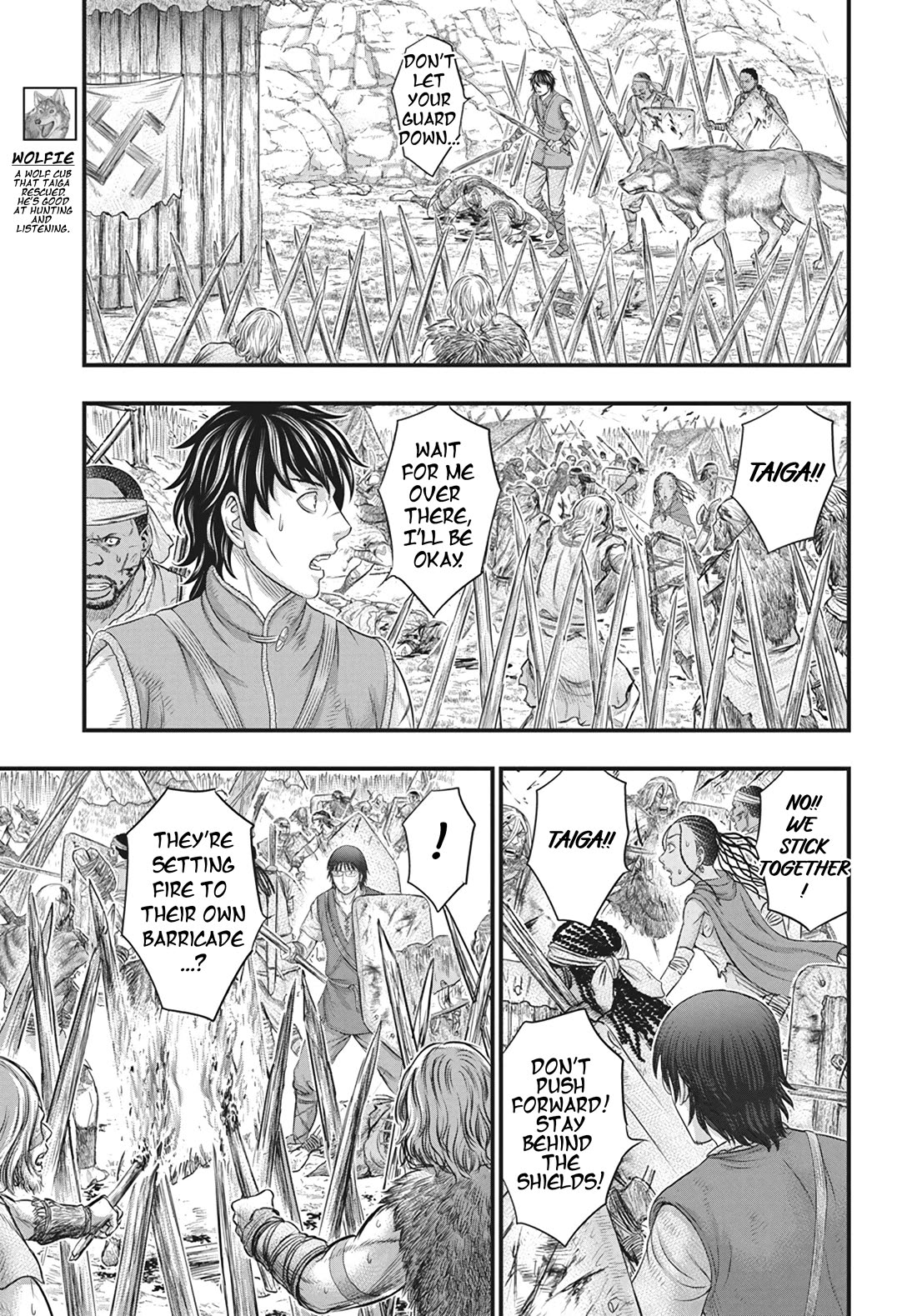 Sousei no Taiga Chapter 108 page 10 - Chapter 108: Wall Of Fire