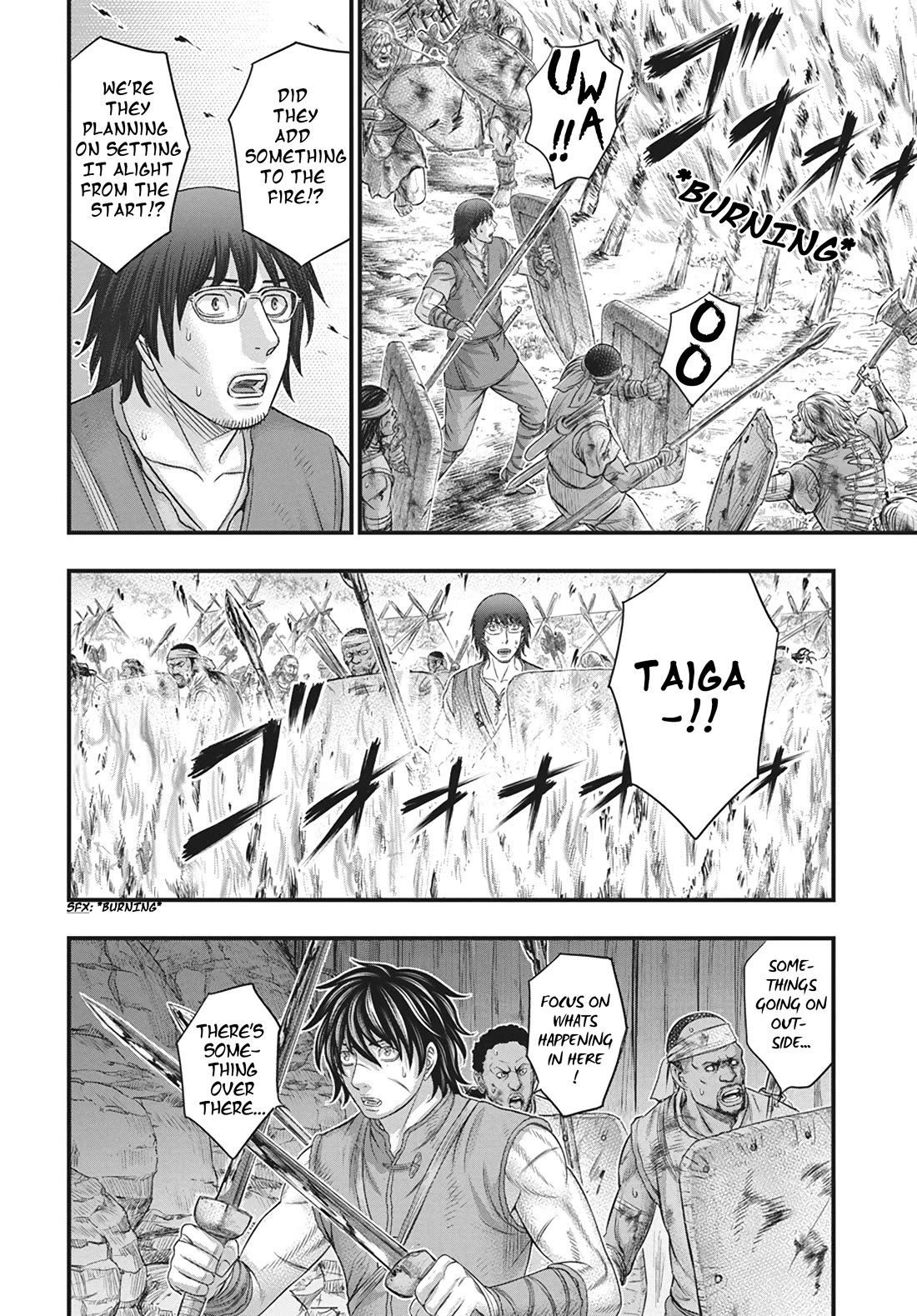 Sousei no Taiga Chapter 108 page 11 - Chapter 108: Wall Of Fire