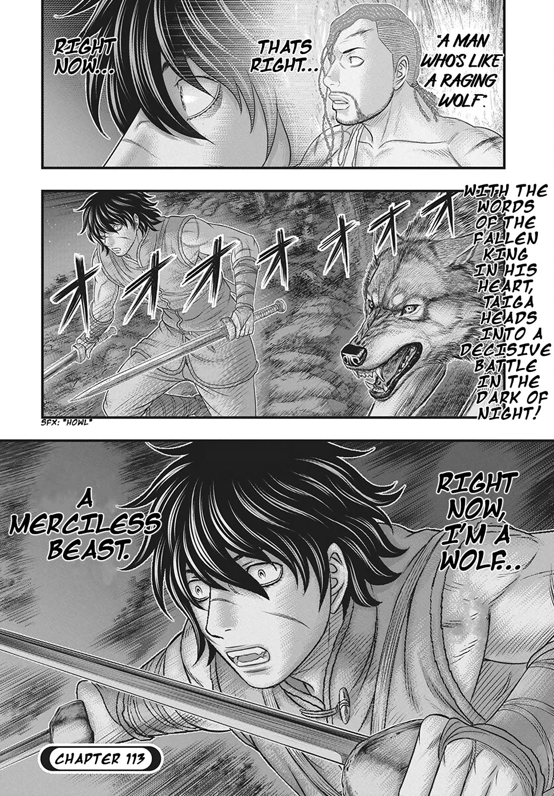 Sousei no Taiga Chapter 113 page 31 - Chapter 113: The Raging Wolf.