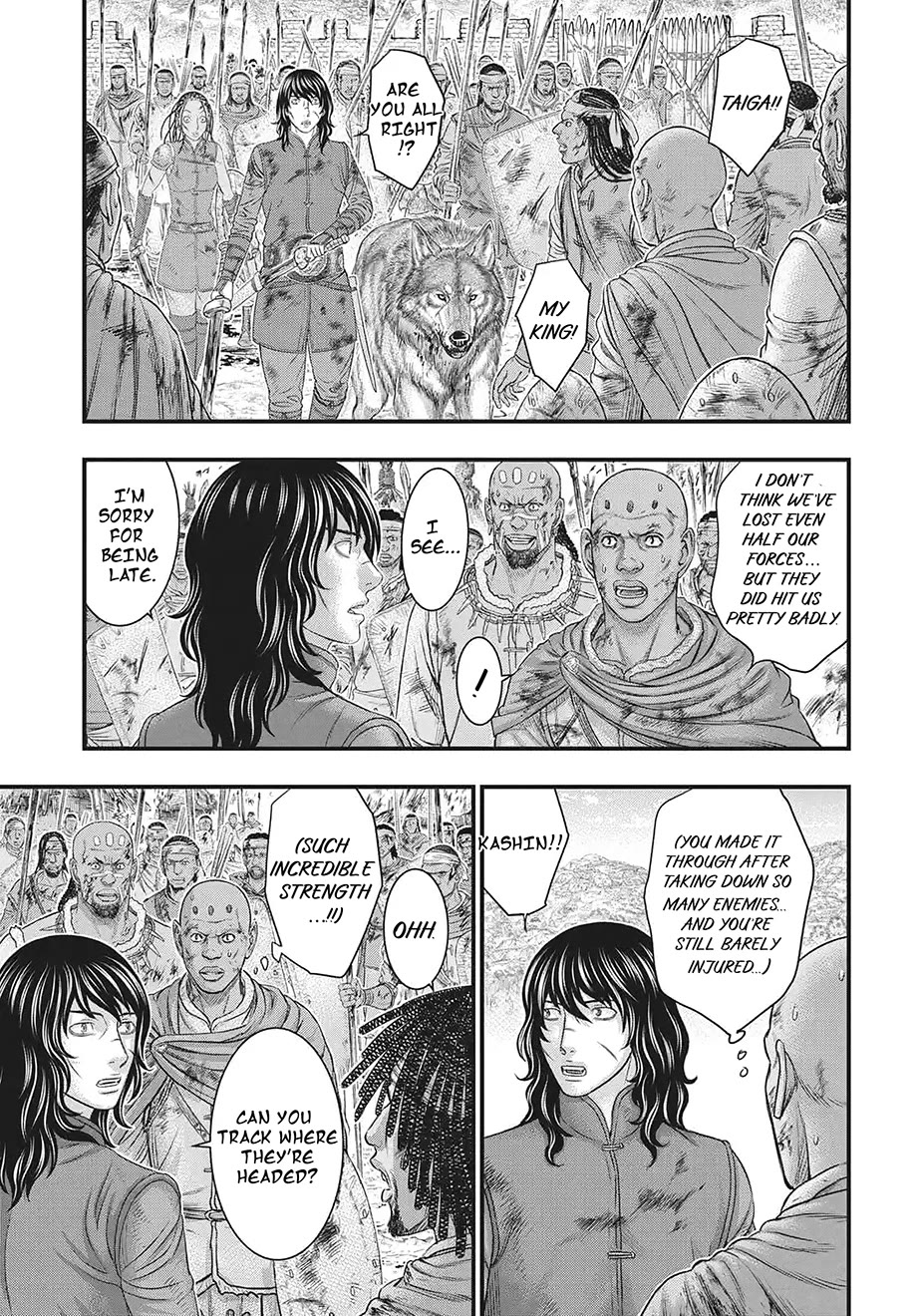 Sousei no Taiga Chapter 120 page 12 - Chapter 120: Flames