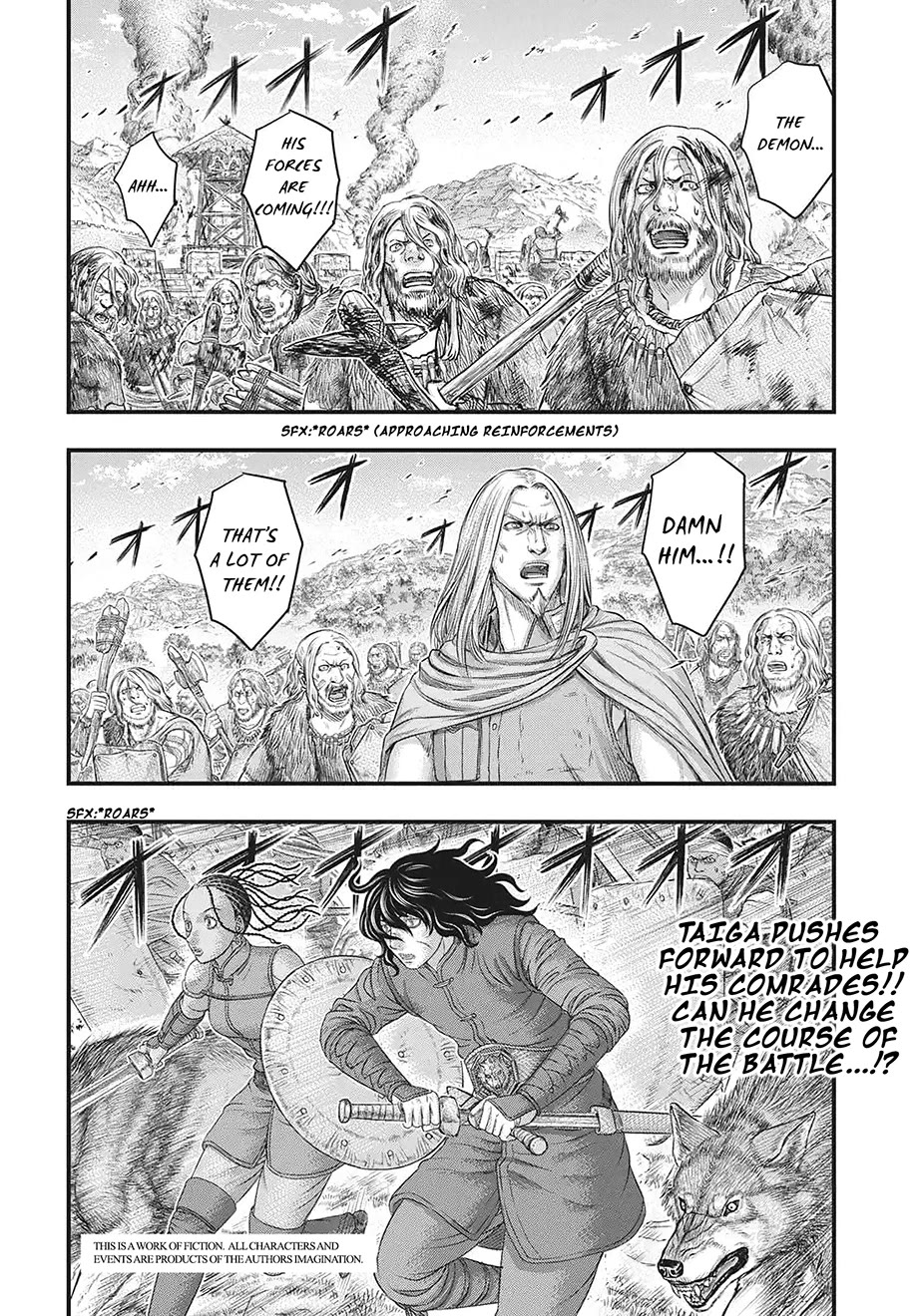 Sousei no Taiga Chapter 120 page 3 - Chapter 120: Flames