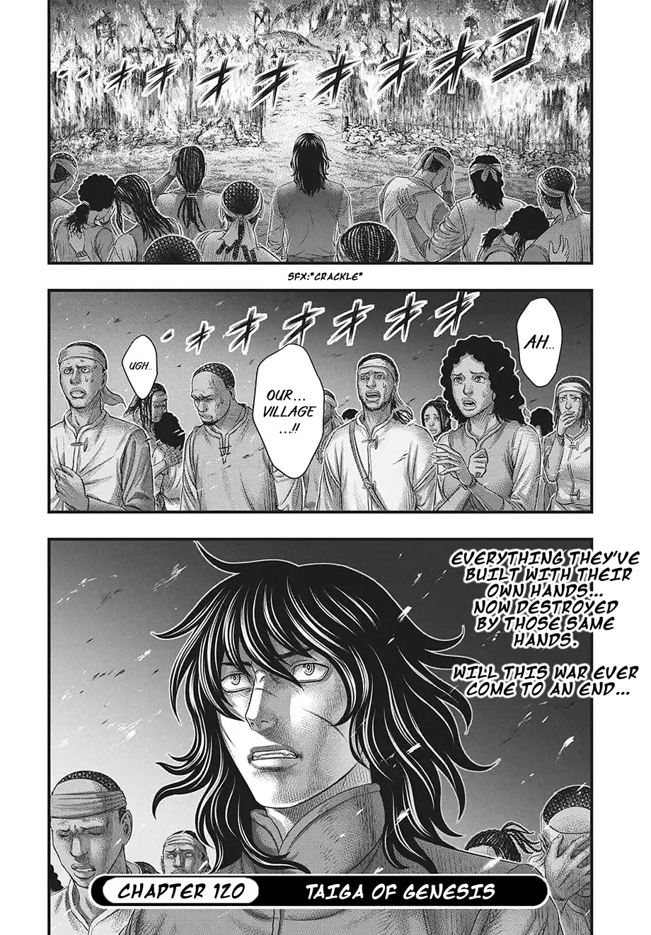 Sousei no Taiga Chapter 120 page 31 - Chapter 120: Flames