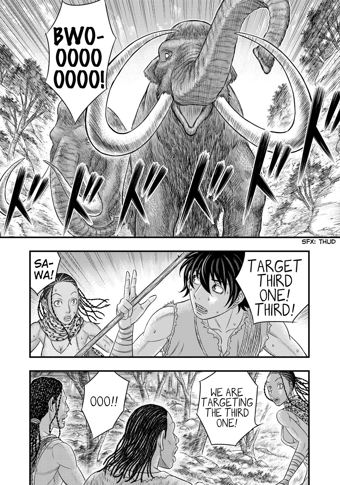 Sousei no Taiga Chapter 45 page 10 - Chapter 45: Hunting Mammoths
