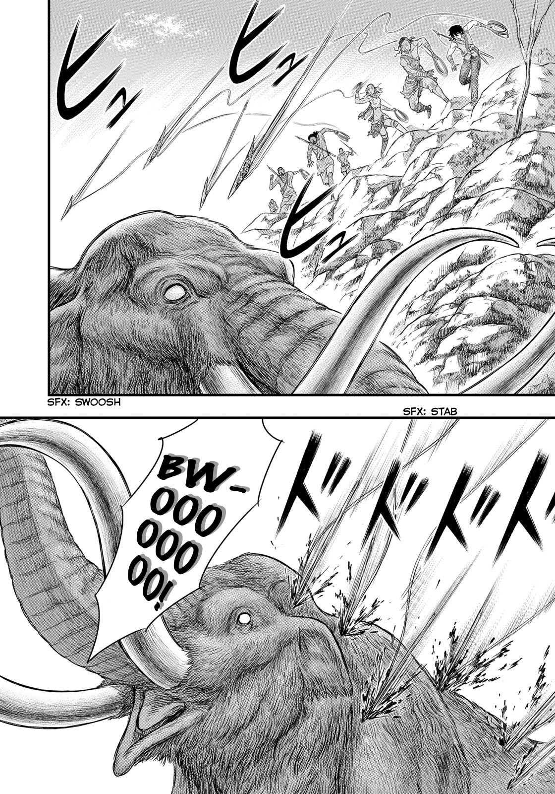 Sousei no Taiga Chapter 45 page 12 - Chapter 45: Hunting Mammoths