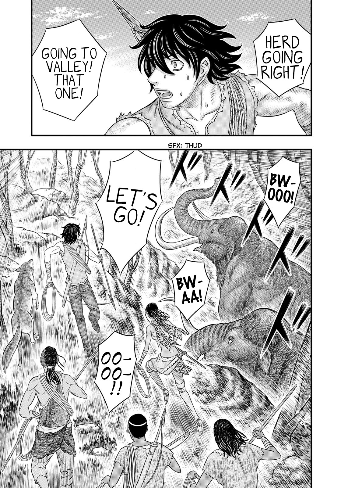 Sousei no Taiga Chapter 45 page 9 - Chapter 45: Hunting Mammoths