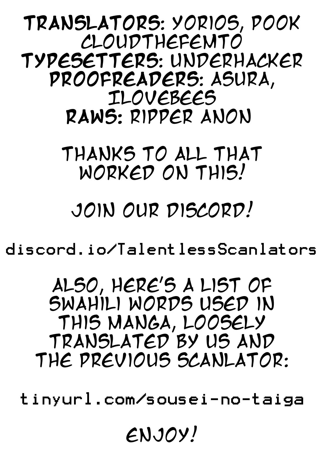 Sousei no Taiga Chapter 51 page 21 - Chapter 51: Mammoth
