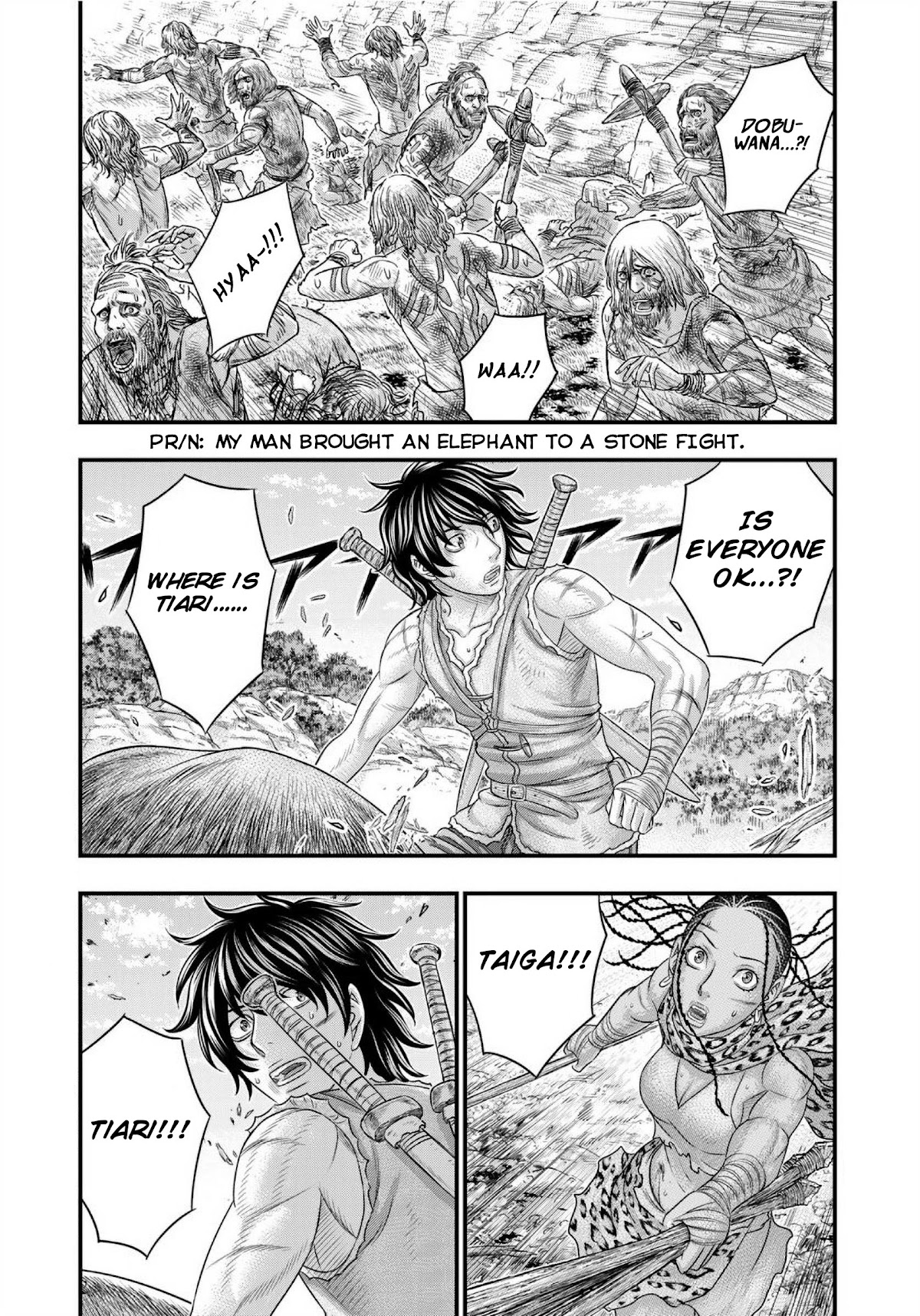 Sousei no Taiga Chapter 71 page 3 - Chapter 71: Knife