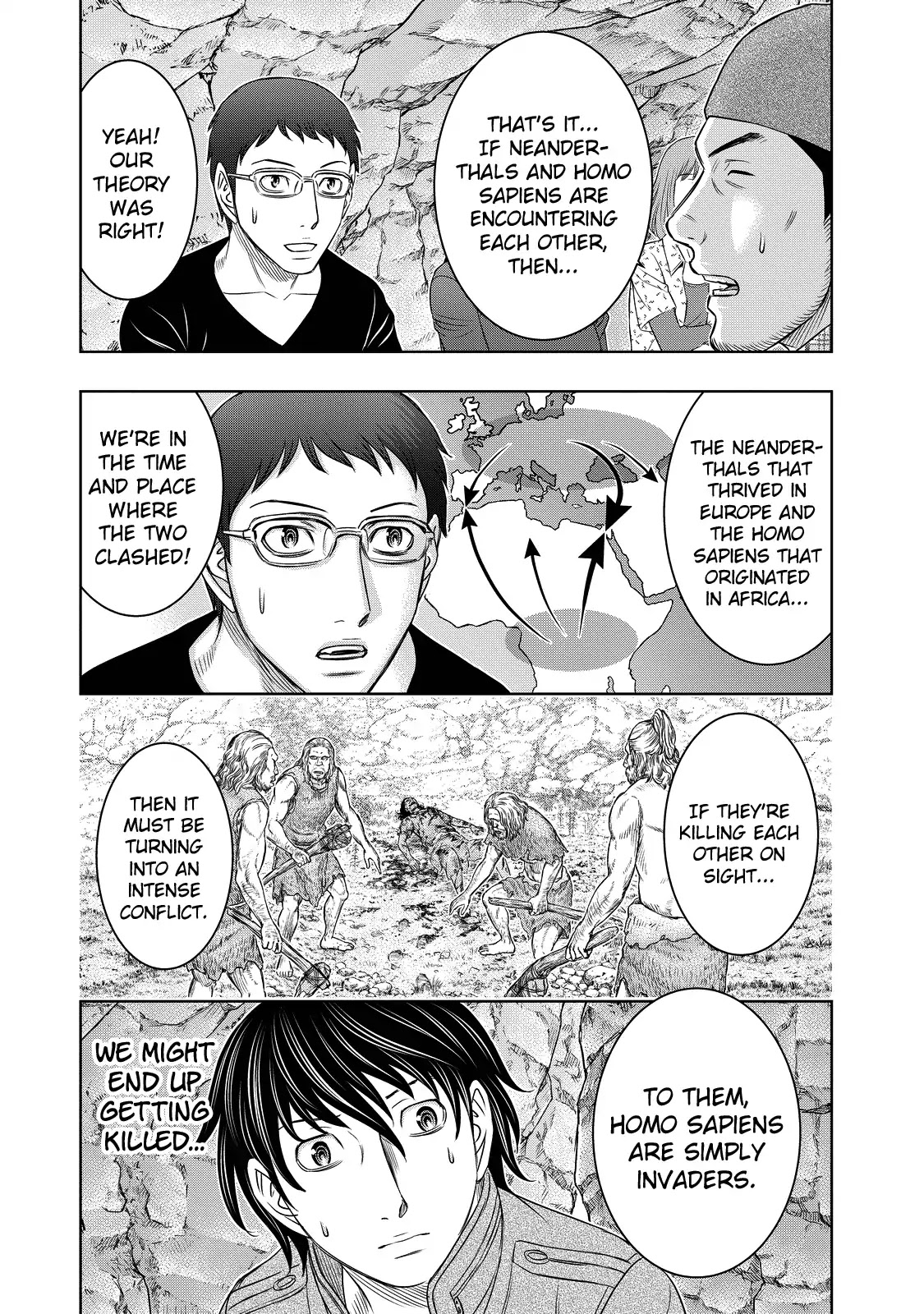 Sousei no Taiga Chapter 8 page 19 - Chapter 8: Neanderthals