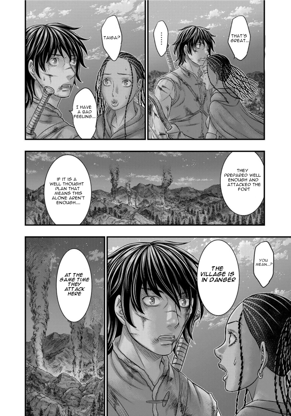 Sousei no Taiga Chapter 88 page 7 - Chapter 88: Night Defense Battle