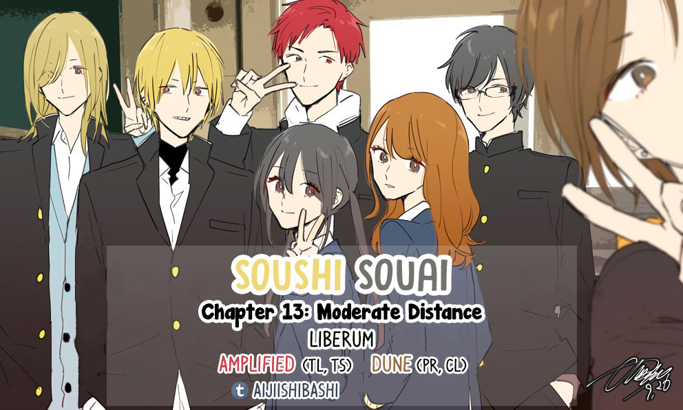 Soushi Souai (Liberum) Chapter 13 page 1 - Chapter 13 : Moderate Distance