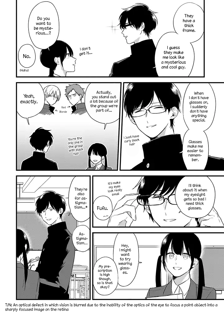 Soushi Souai (Liberum) Chapter 37 page 5 - Chapter 37: Glasses Day