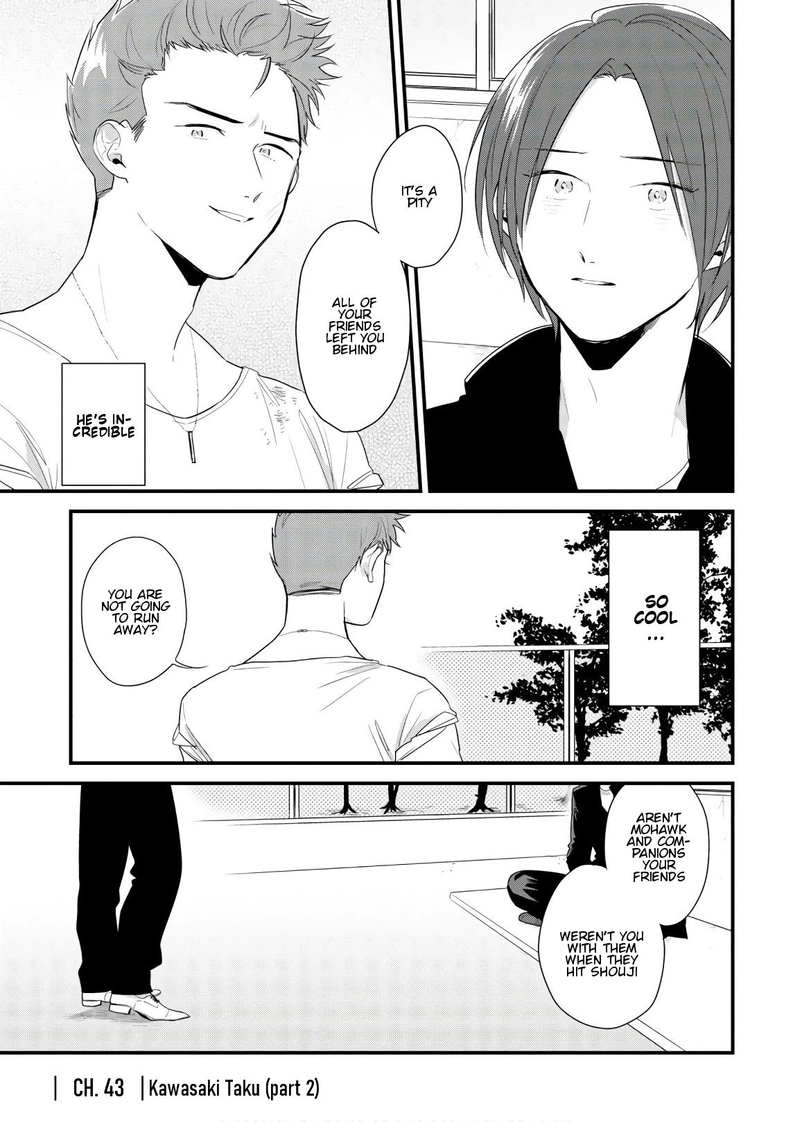 Soushi Souai (Liberum) Chapter 43 page 1 - Chapter 43: Kawasaki Taku (part 2)