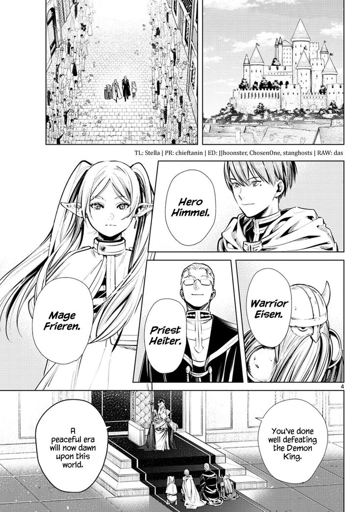 Sousou no Frieren Chapter 1 page 3 - Chapter 1: The Journey's End