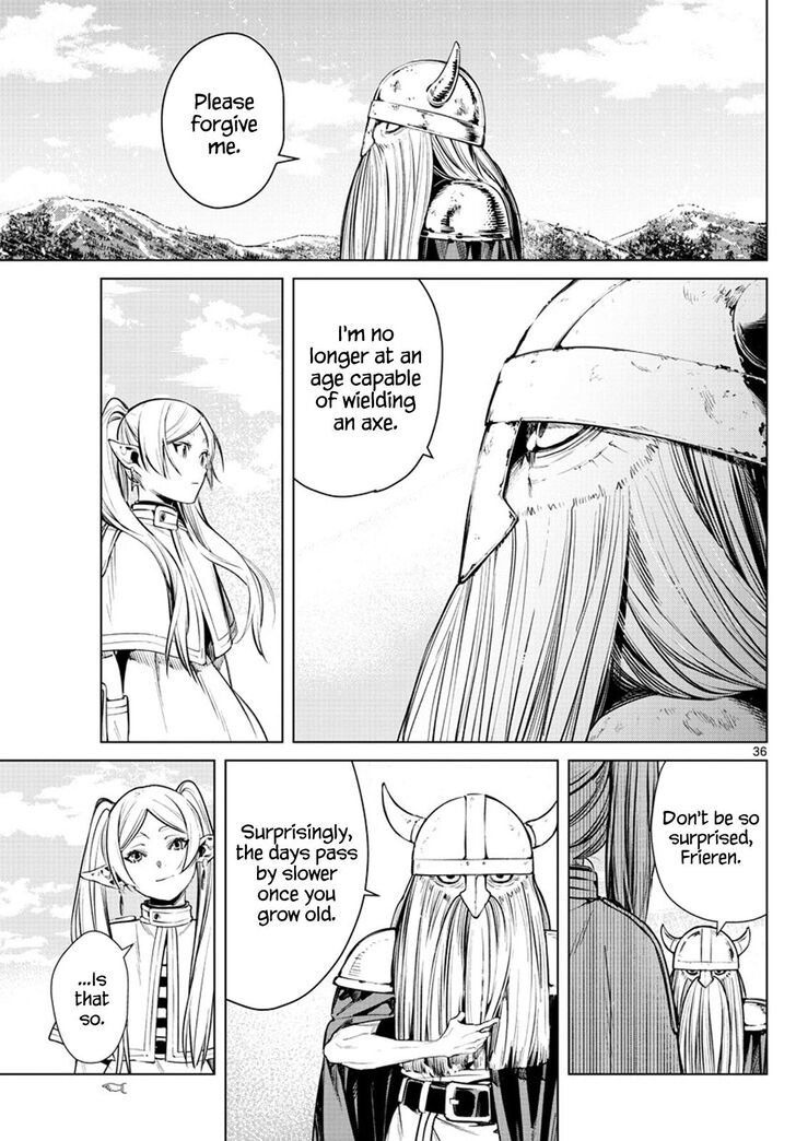 Sousou no Frieren Chapter 1 page 34 - Chapter 1: The Journey's End