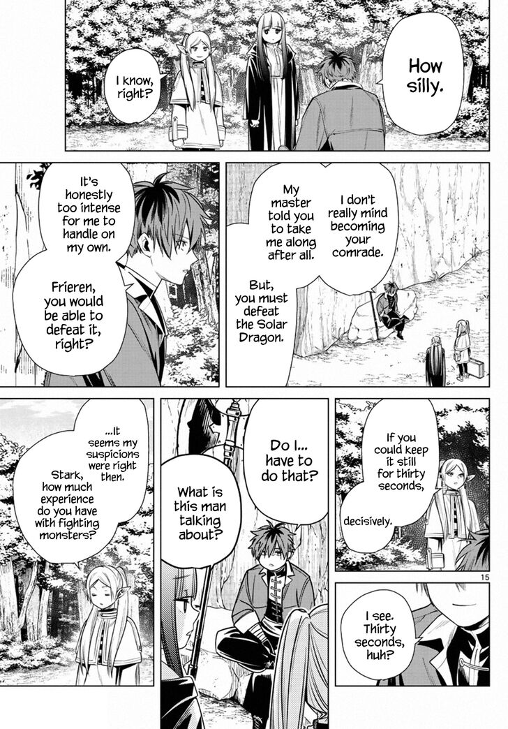 Sousou no Frieren Chapter 10 page 15 - Chapter 10: Solar Dragon