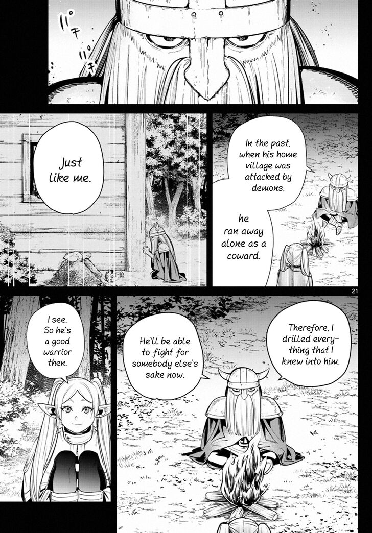Sousou no Frieren Chapter 10 page 21 - Chapter 10: Solar Dragon