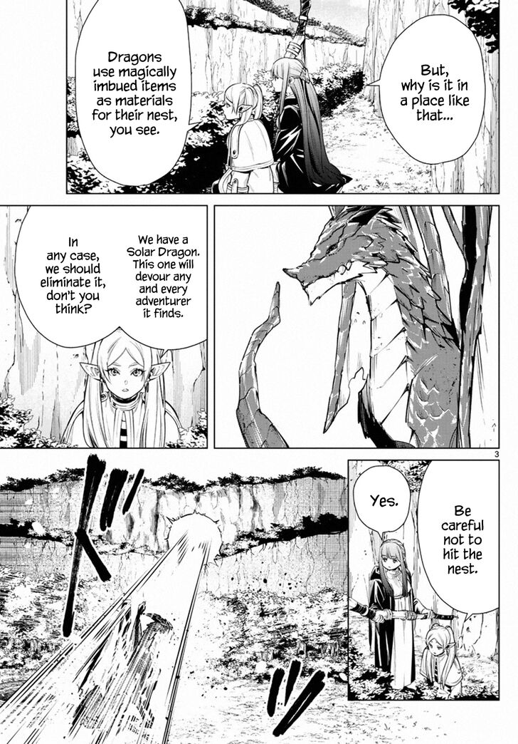 Sousou no Frieren Chapter 10 page 3 - Chapter 10: Solar Dragon