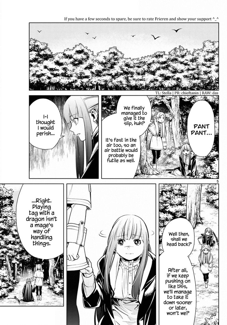 Sousou no Frieren Chapter 10 page 5 - Chapter 10: Solar Dragon