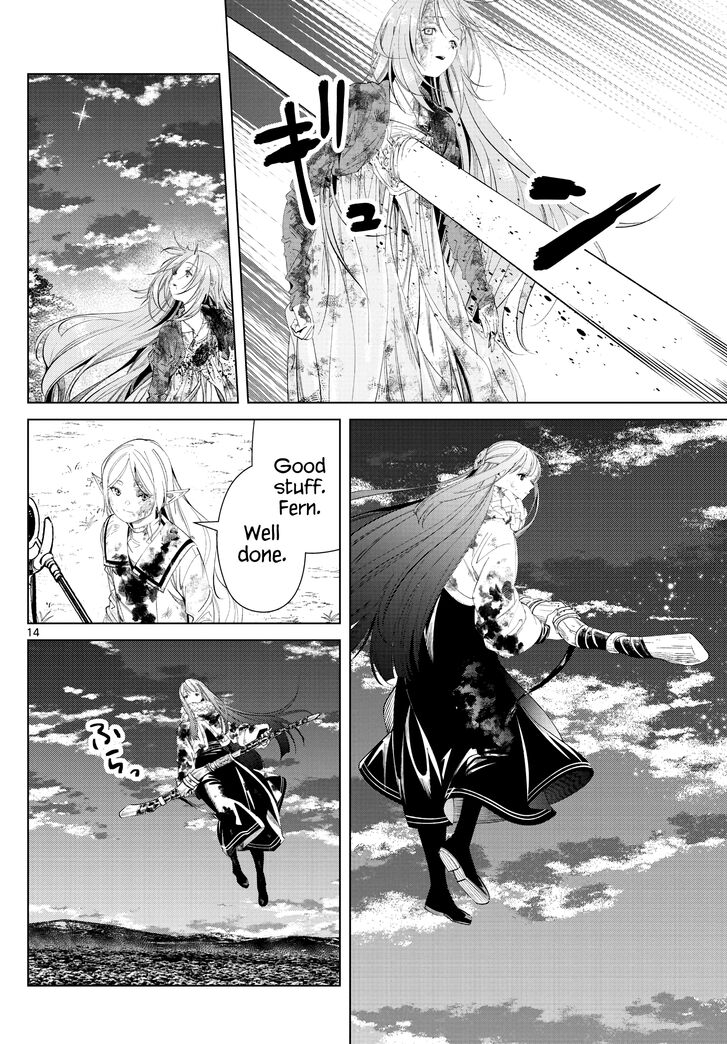 Sousou no Frieren Chapter 102 page 14 - Chapter 102: A Draw