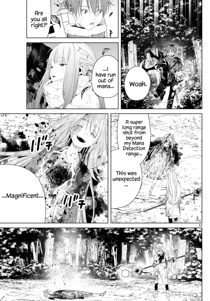 Sousou no Frieren Chapter 102 page 15 - Chapter 102: A Draw