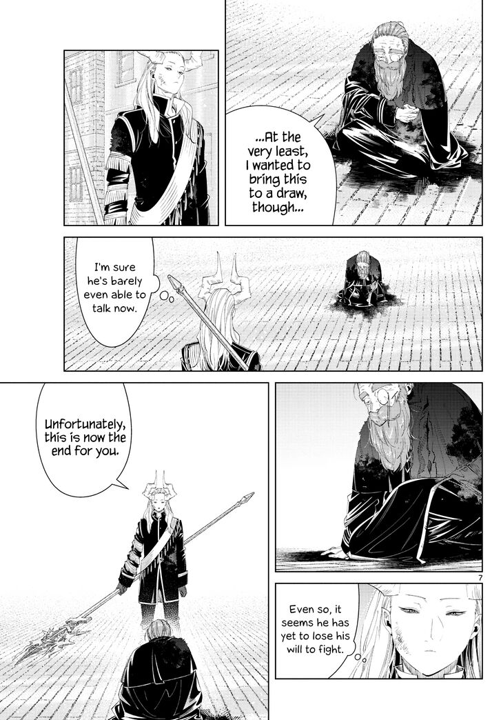 Sousou no Frieren Chapter 102 page 7 - Chapter 102: A Draw