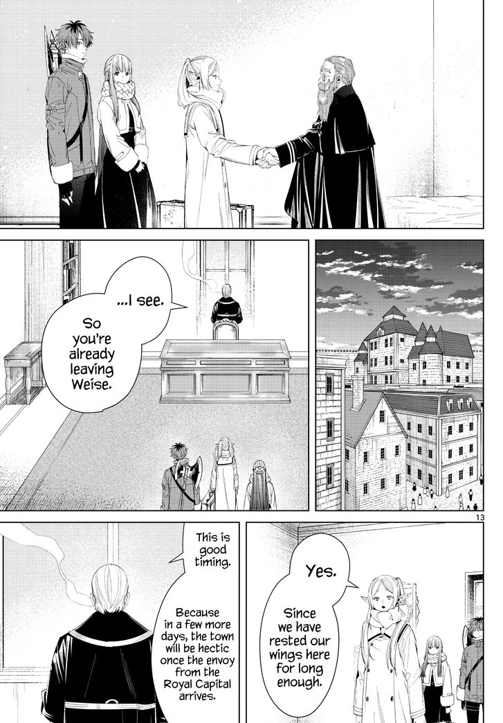 Sousou no Frieren Chapter 104 page 13 - Chapter 104: A Visit to Her Grave