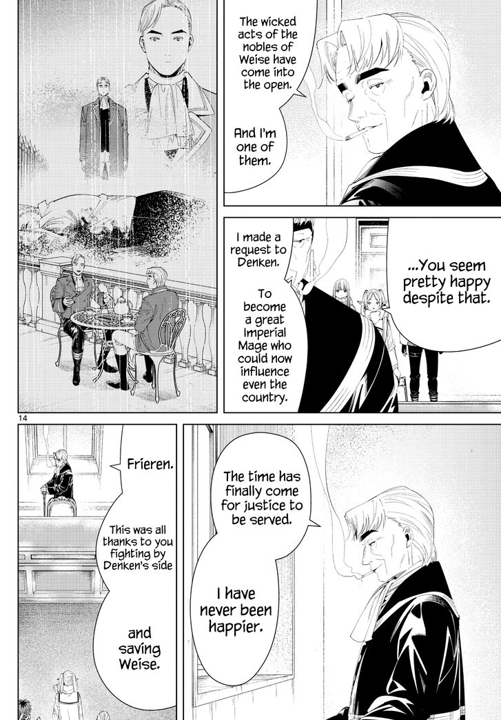 Sousou no Frieren Chapter 104 page 14 - Chapter 104: A Visit to Her Grave
