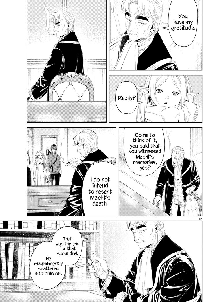 Sousou no Frieren Chapter 104 page 15 - Chapter 104: A Visit to Her Grave