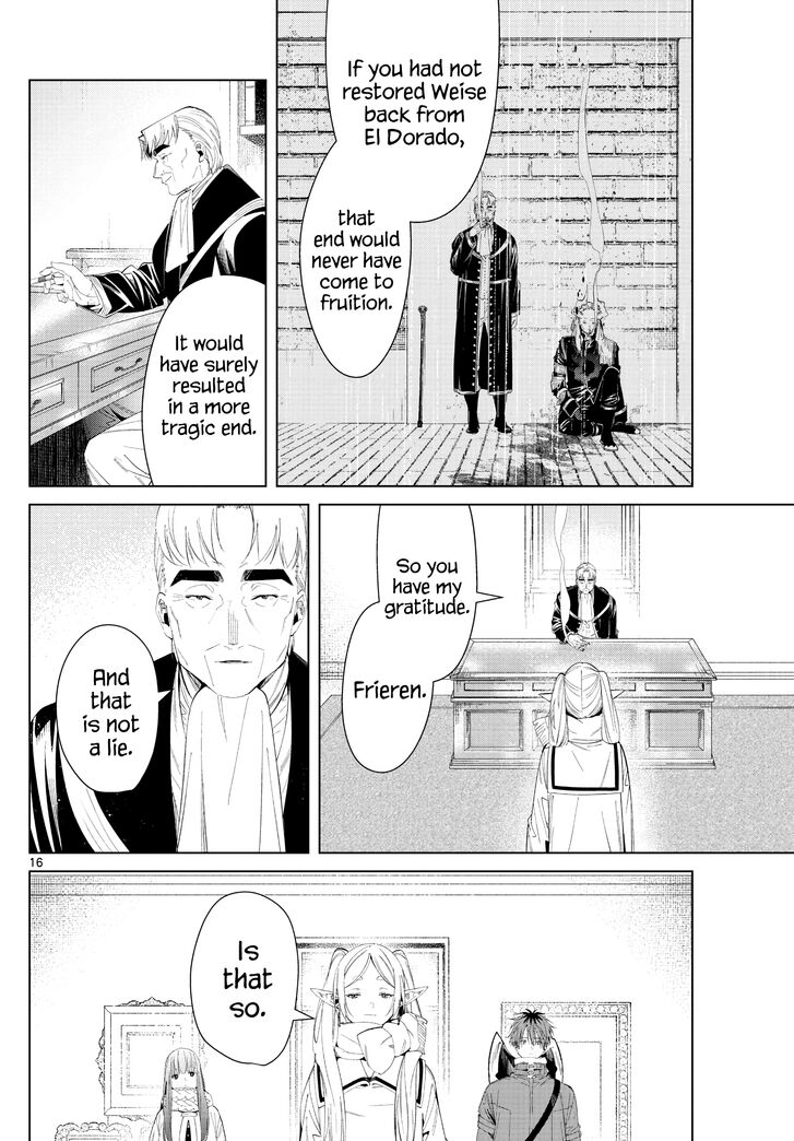 Sousou no Frieren Chapter 104 page 16 - Chapter 104: A Visit to Her Grave
