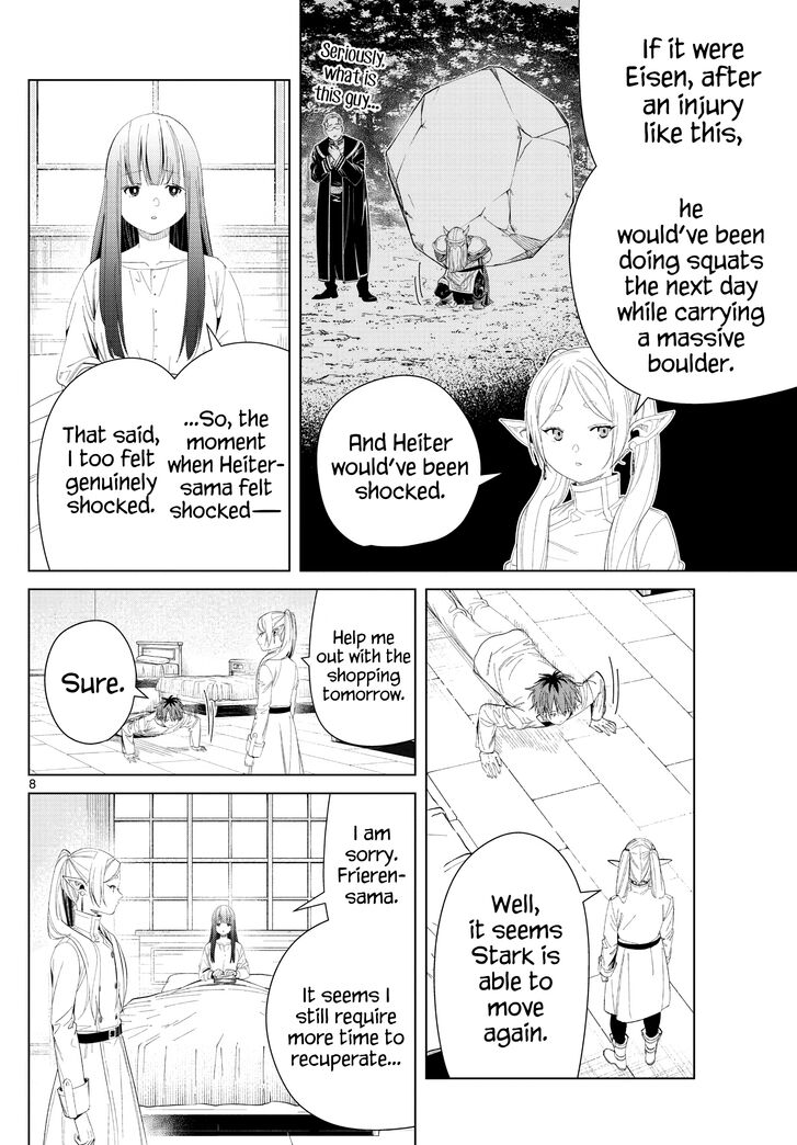 Sousou no Frieren Chapter 104 page 8 - Chapter 104: A Visit to Her Grave