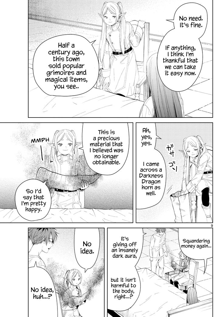 Sousou no Frieren Chapter 104 page 9 - Chapter 104: A Visit to Her Grave